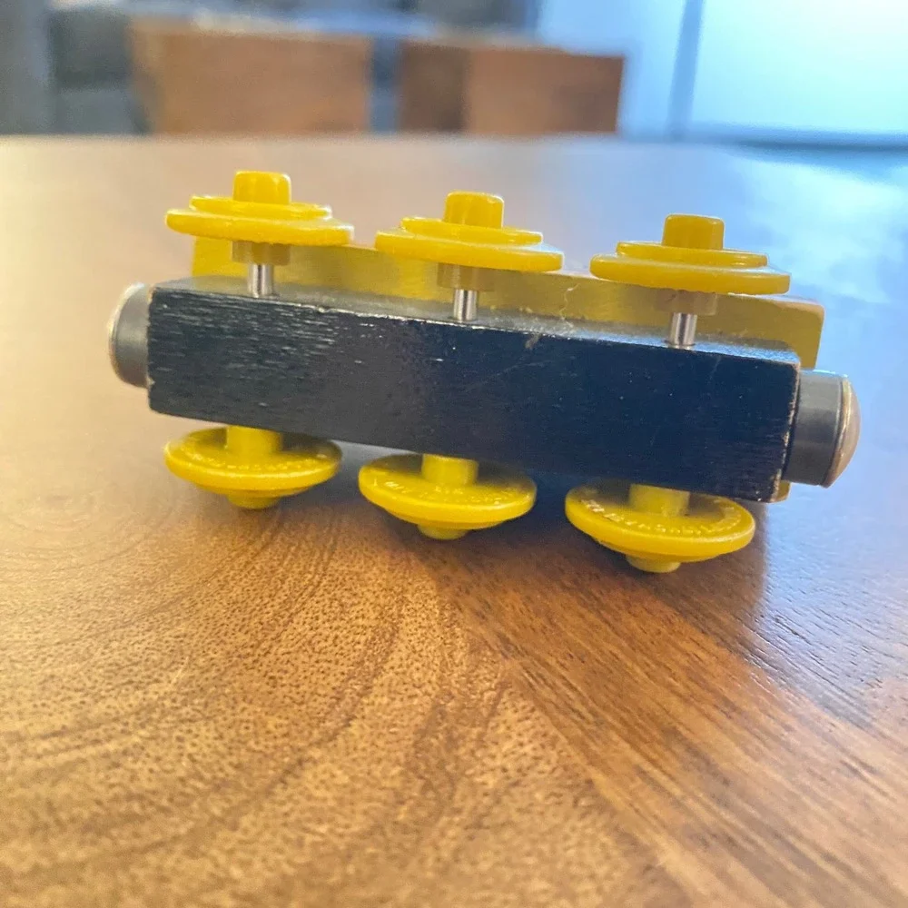 Thomas & Friends Wooden Railway Stepney Yellow Engine 55 RARE Vintage‎